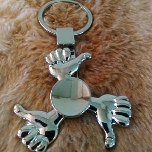 Thumbs Up Fidget Spinner Key Chain New